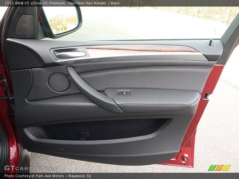 Vermilion Red Metallic / Black 2013 BMW X5 xDrive 35i Premium