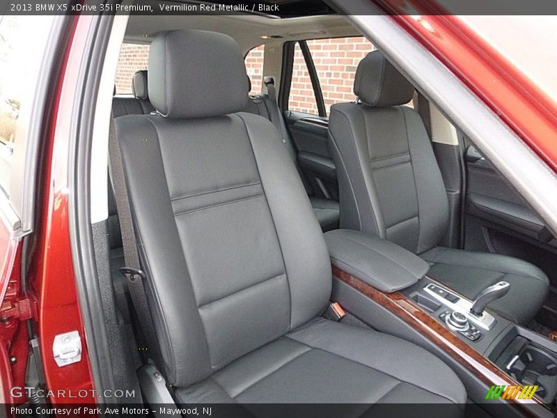 Vermilion Red Metallic / Black 2013 BMW X5 xDrive 35i Premium