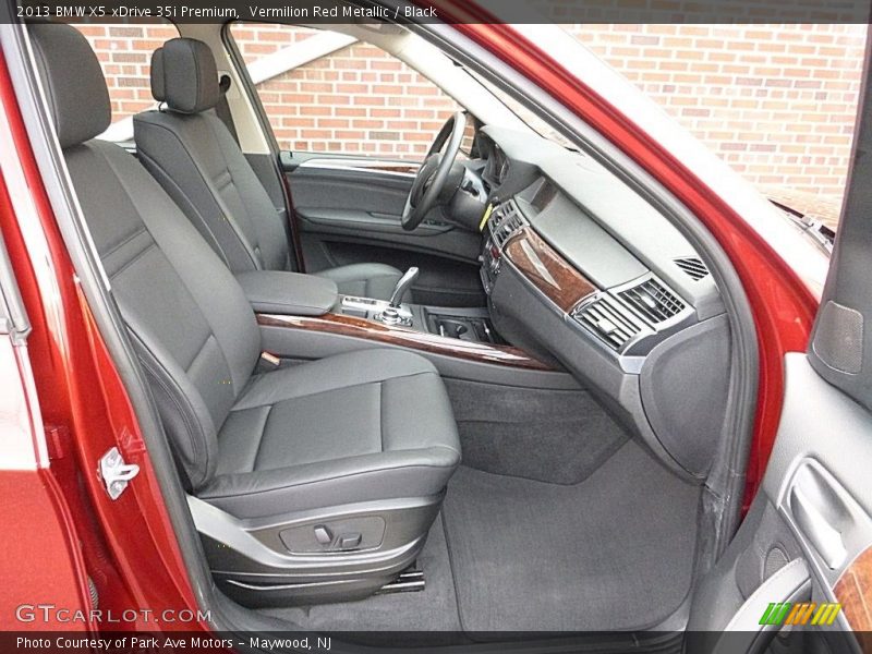Vermilion Red Metallic / Black 2013 BMW X5 xDrive 35i Premium