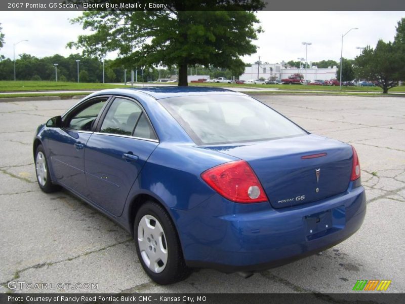 Electric Blue Metallic / Ebony 2007 Pontiac G6 Sedan