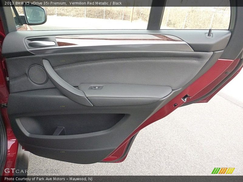 Vermilion Red Metallic / Black 2013 BMW X5 xDrive 35i Premium