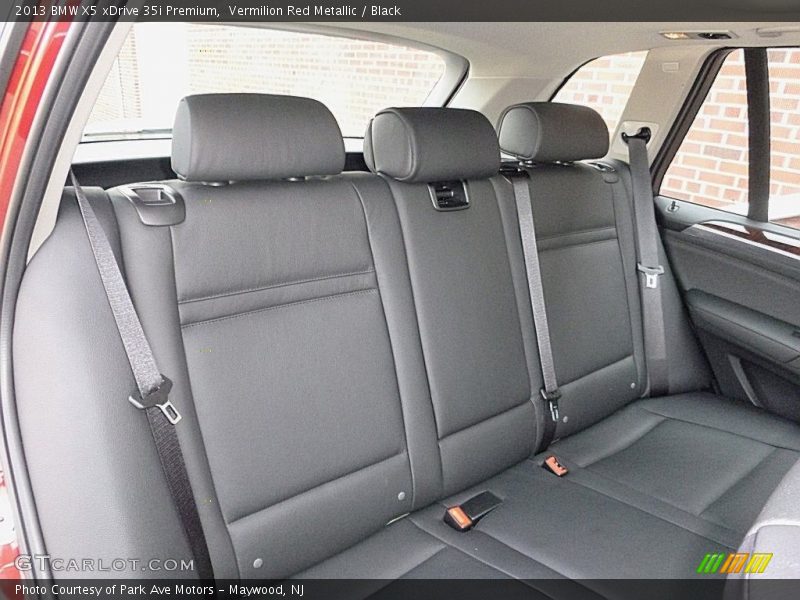 Vermilion Red Metallic / Black 2013 BMW X5 xDrive 35i Premium