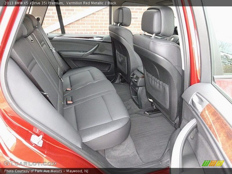 Vermilion Red Metallic / Black 2013 BMW X5 xDrive 35i Premium