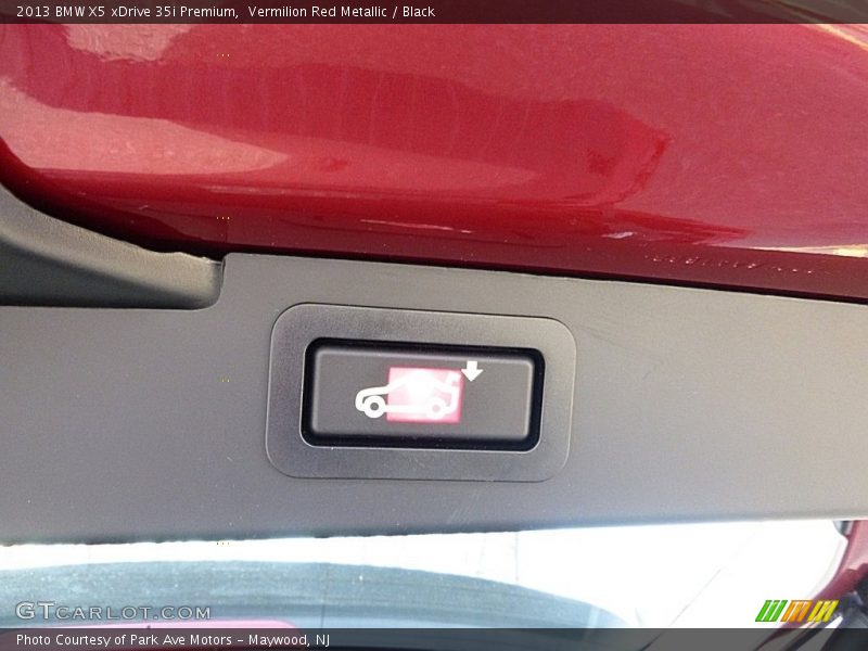 Vermilion Red Metallic / Black 2013 BMW X5 xDrive 35i Premium
