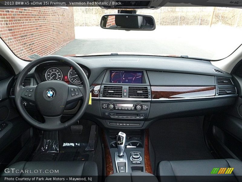 Vermilion Red Metallic / Black 2013 BMW X5 xDrive 35i Premium