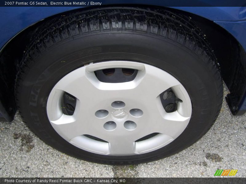 Electric Blue Metallic / Ebony 2007 Pontiac G6 Sedan
