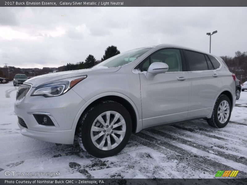 Galaxy Silver Metallic / Light Neutral 2017 Buick Envision Essence
