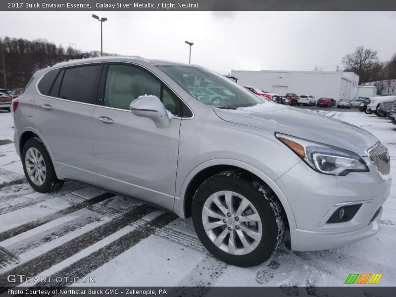 Galaxy Silver Metallic / Light Neutral 2017 Buick Envision Essence