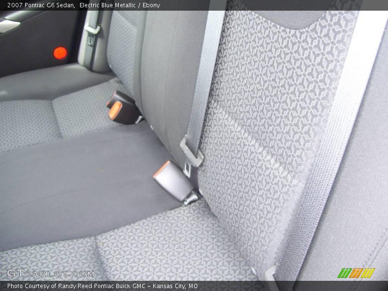 Electric Blue Metallic / Ebony 2007 Pontiac G6 Sedan