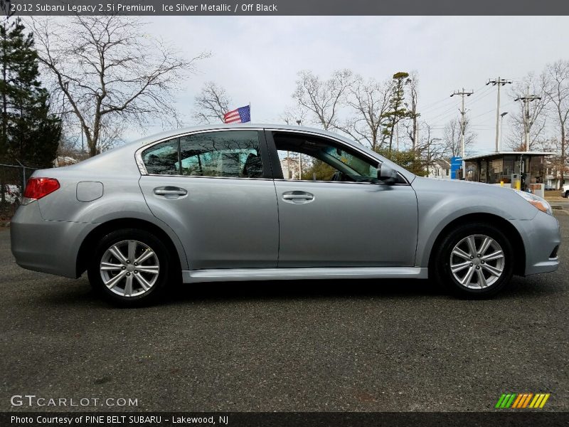 Ice Silver Metallic / Off Black 2012 Subaru Legacy 2.5i Premium