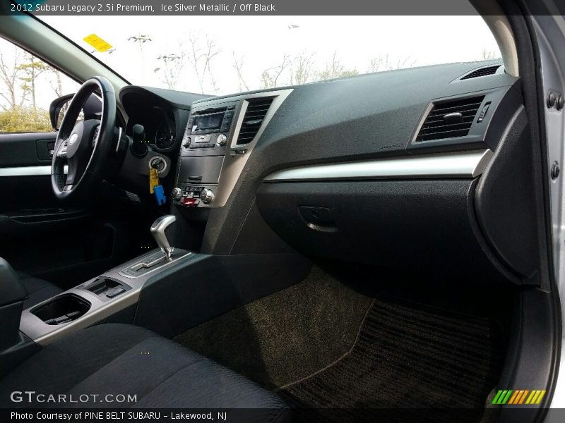 Ice Silver Metallic / Off Black 2012 Subaru Legacy 2.5i Premium