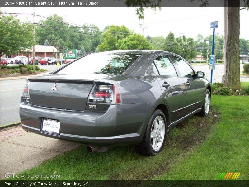 Titanium Pearl / Black 2004 Mitsubishi Galant GTS