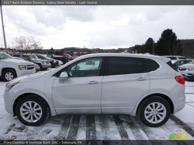 Galaxy Silver Metallic / Light Neutral 2017 Buick Envision Essence