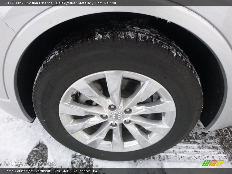 Galaxy Silver Metallic / Light Neutral 2017 Buick Envision Essence