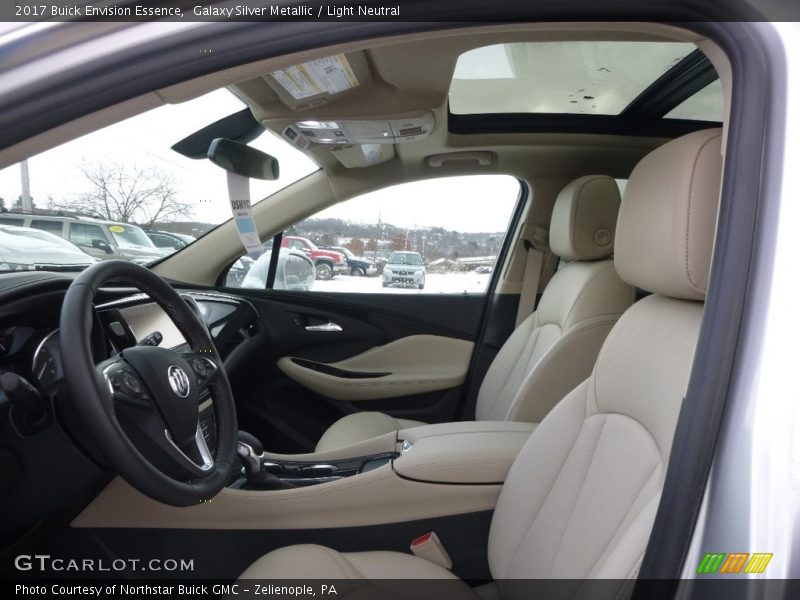 Galaxy Silver Metallic / Light Neutral 2017 Buick Envision Essence