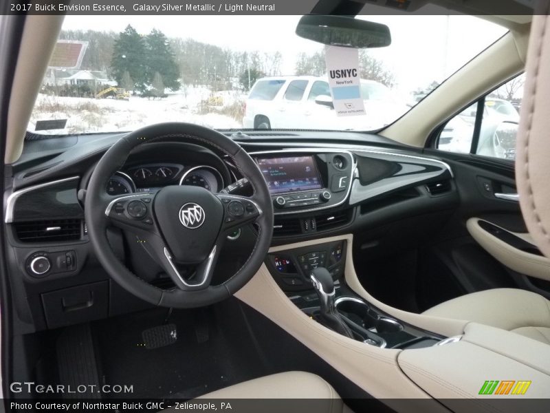 Galaxy Silver Metallic / Light Neutral 2017 Buick Envision Essence