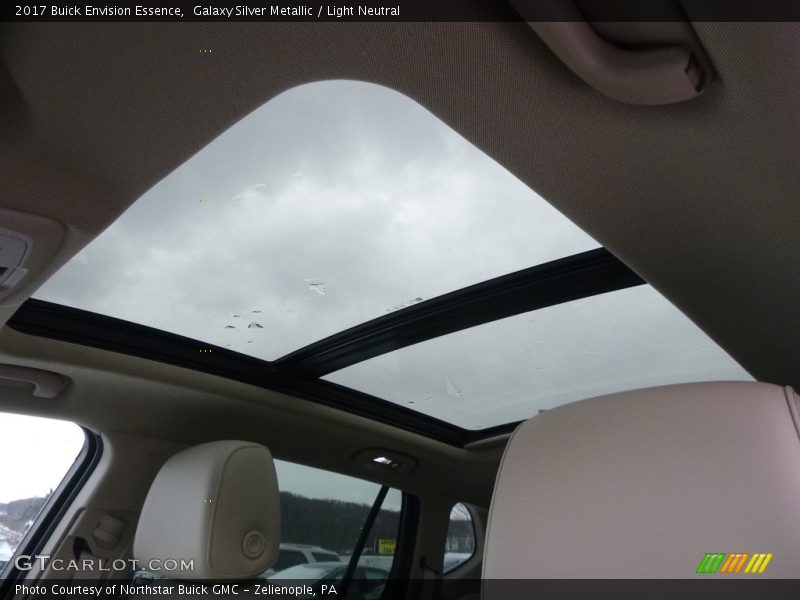 Galaxy Silver Metallic / Light Neutral 2017 Buick Envision Essence