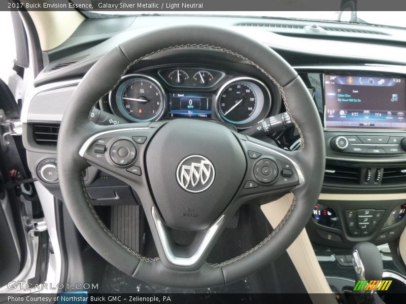 Galaxy Silver Metallic / Light Neutral 2017 Buick Envision Essence