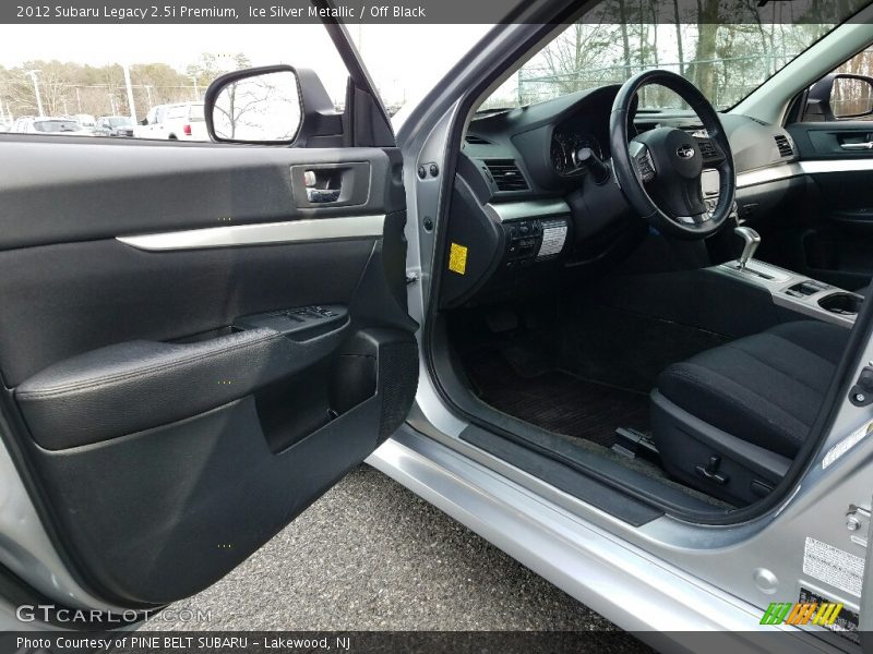 Ice Silver Metallic / Off Black 2012 Subaru Legacy 2.5i Premium