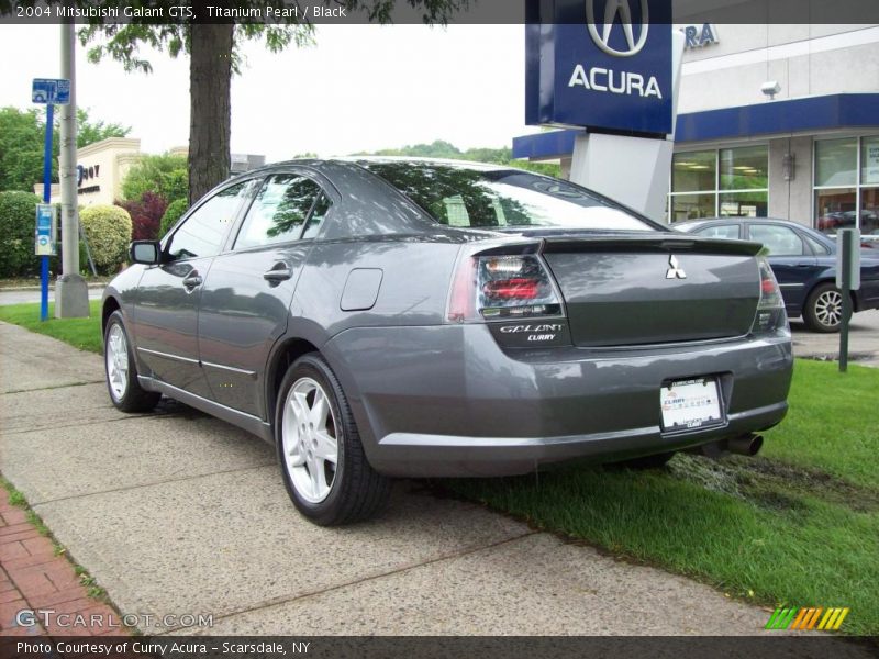 Titanium Pearl / Black 2004 Mitsubishi Galant GTS