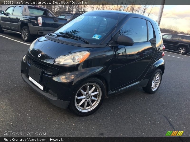 Deep Black / Design Black 2008 Smart fortwo passion coupe