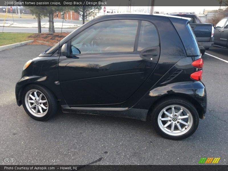 Deep Black / Design Black 2008 Smart fortwo passion coupe