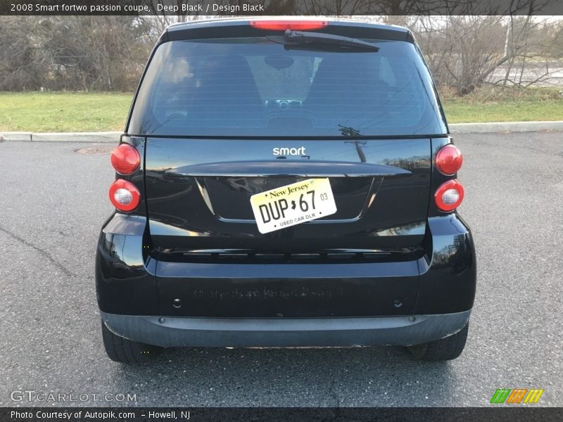 Deep Black / Design Black 2008 Smart fortwo passion coupe