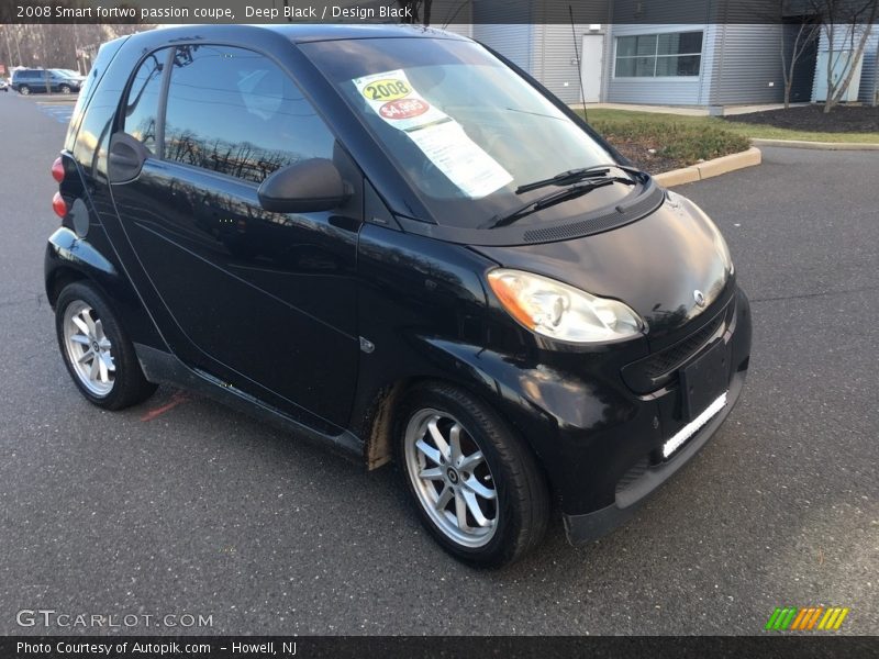 Deep Black / Design Black 2008 Smart fortwo passion coupe