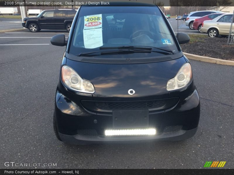 Deep Black / Design Black 2008 Smart fortwo passion coupe