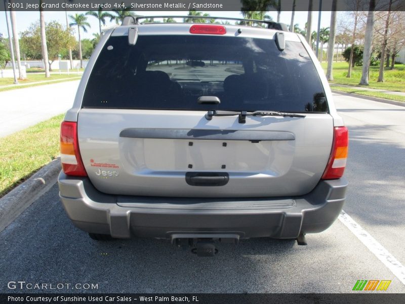 Silverstone Metallic / Sandstone 2001 Jeep Grand Cherokee Laredo 4x4