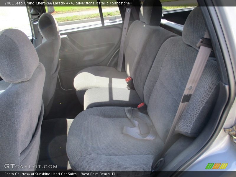 Silverstone Metallic / Sandstone 2001 Jeep Grand Cherokee Laredo 4x4