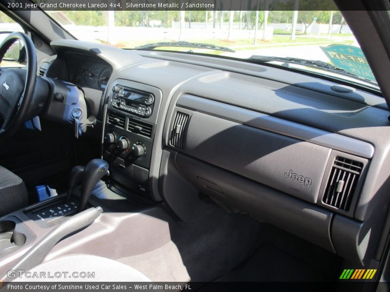 Silverstone Metallic / Sandstone 2001 Jeep Grand Cherokee Laredo 4x4