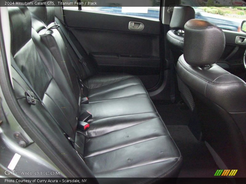 Titanium Pearl / Black 2004 Mitsubishi Galant GTS