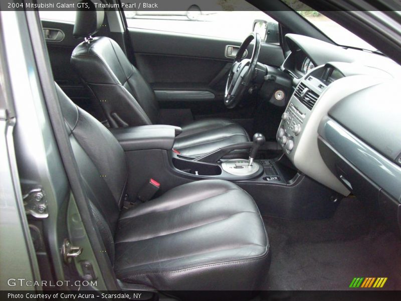 Titanium Pearl / Black 2004 Mitsubishi Galant GTS