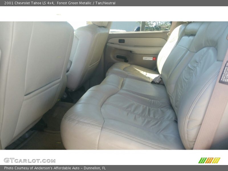 Forest Green Metallic / Tan/Neutral 2001 Chevrolet Tahoe LS 4x4