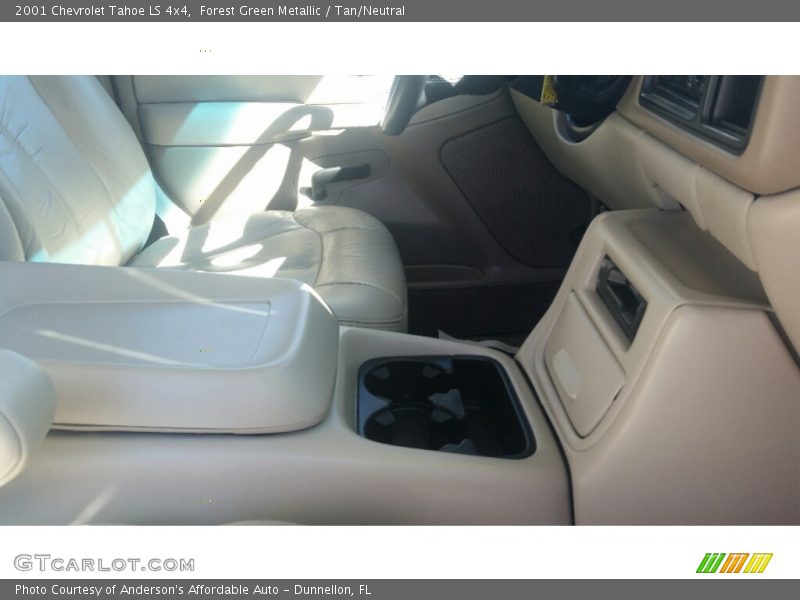 Forest Green Metallic / Tan/Neutral 2001 Chevrolet Tahoe LS 4x4