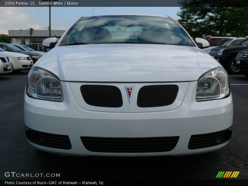 Summit White / Ebony 2009 Pontiac G5