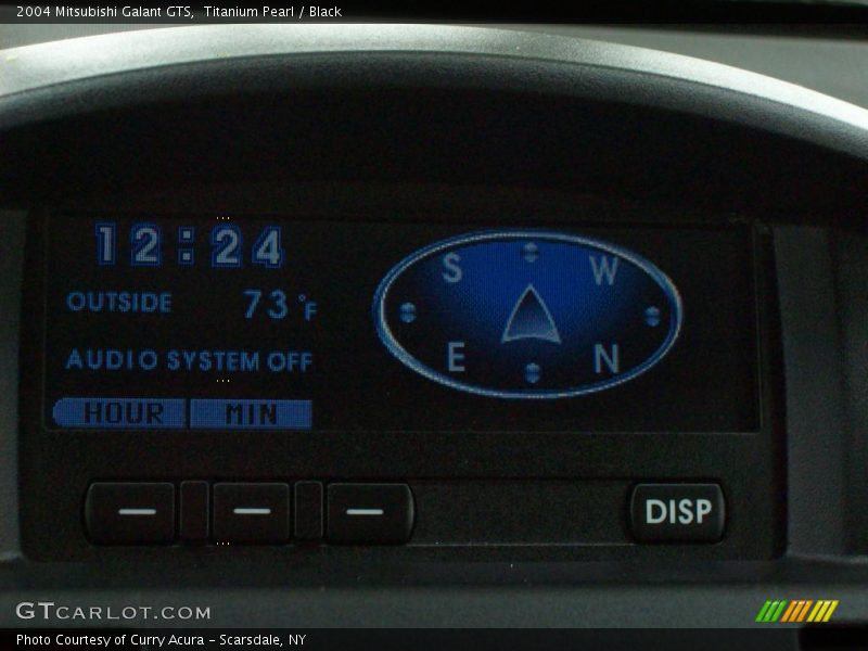 Titanium Pearl / Black 2004 Mitsubishi Galant GTS