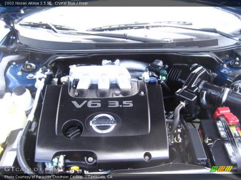 Crystal Blue / Frost 2003 Nissan Altima 3.5 SE