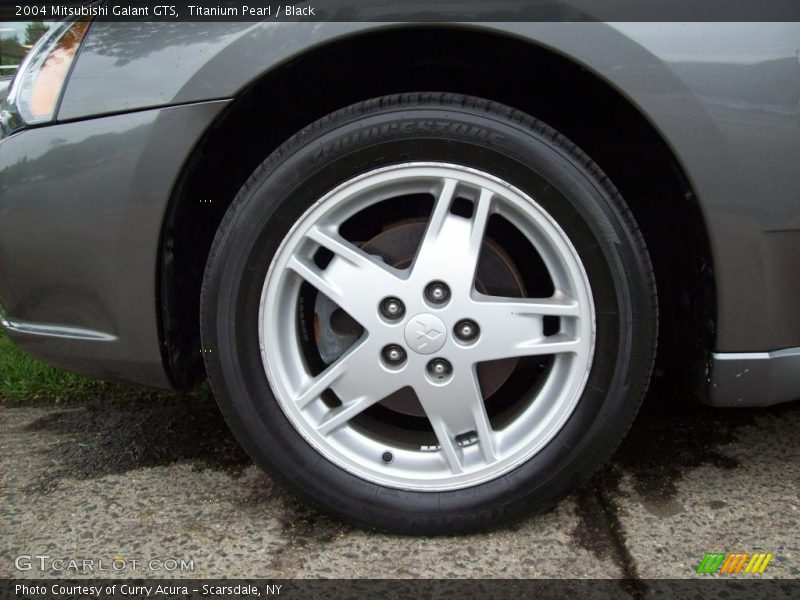 Titanium Pearl / Black 2004 Mitsubishi Galant GTS