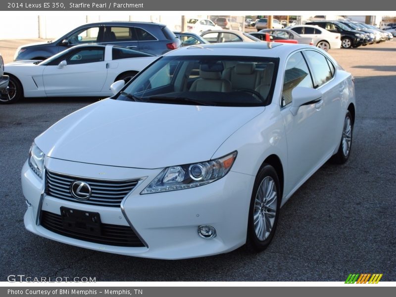 Starfire Pearl / Parchment 2014 Lexus ES 350