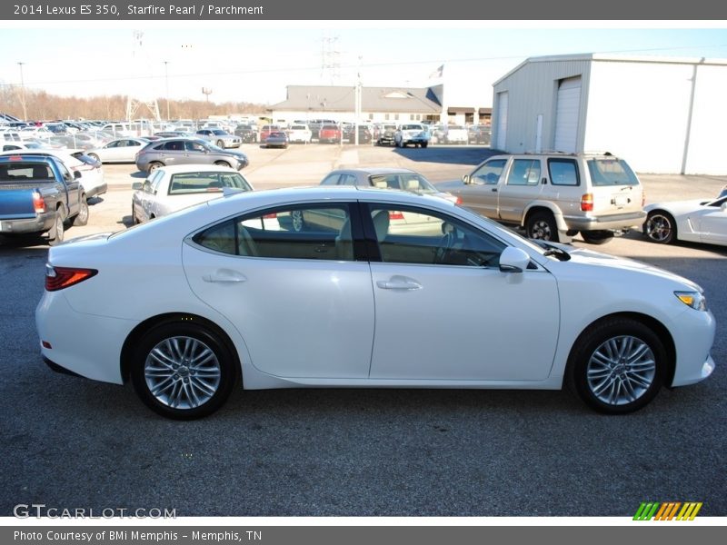 Starfire Pearl / Parchment 2014 Lexus ES 350
