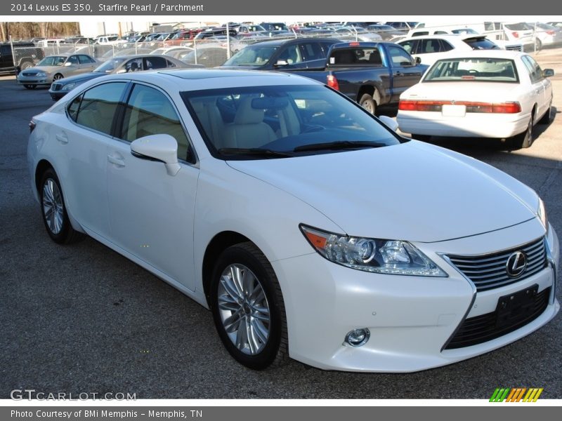 Starfire Pearl / Parchment 2014 Lexus ES 350