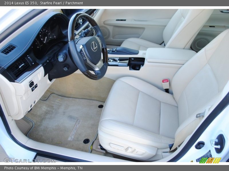 Starfire Pearl / Parchment 2014 Lexus ES 350