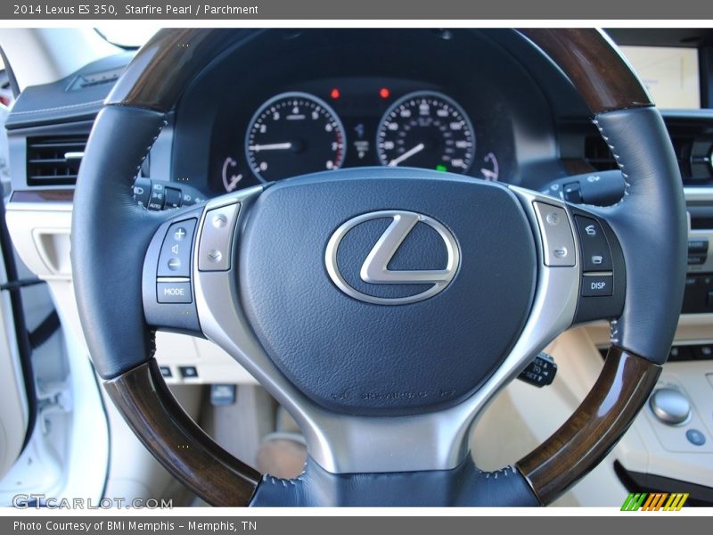 Starfire Pearl / Parchment 2014 Lexus ES 350