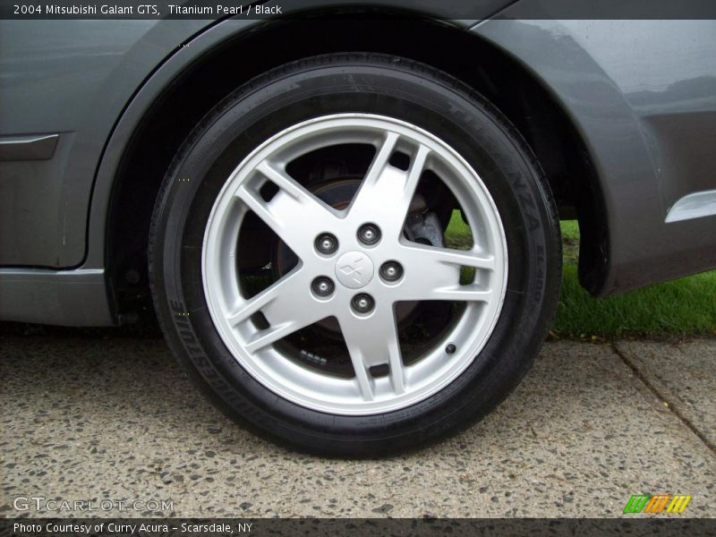 Titanium Pearl / Black 2004 Mitsubishi Galant GTS