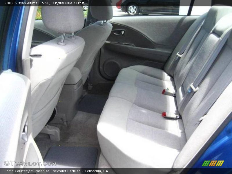 Crystal Blue / Frost 2003 Nissan Altima 3.5 SE
