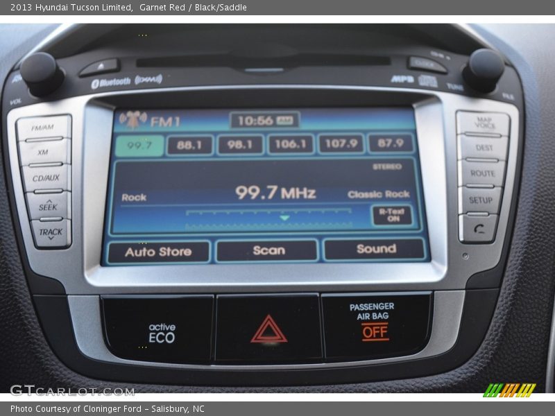 Garnet Red / Black/Saddle 2013 Hyundai Tucson Limited