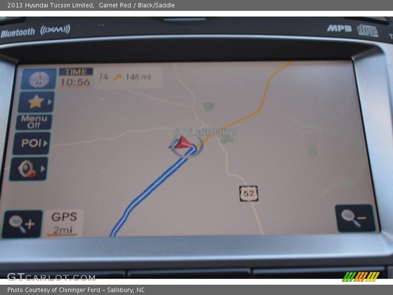 Garnet Red / Black/Saddle 2013 Hyundai Tucson Limited