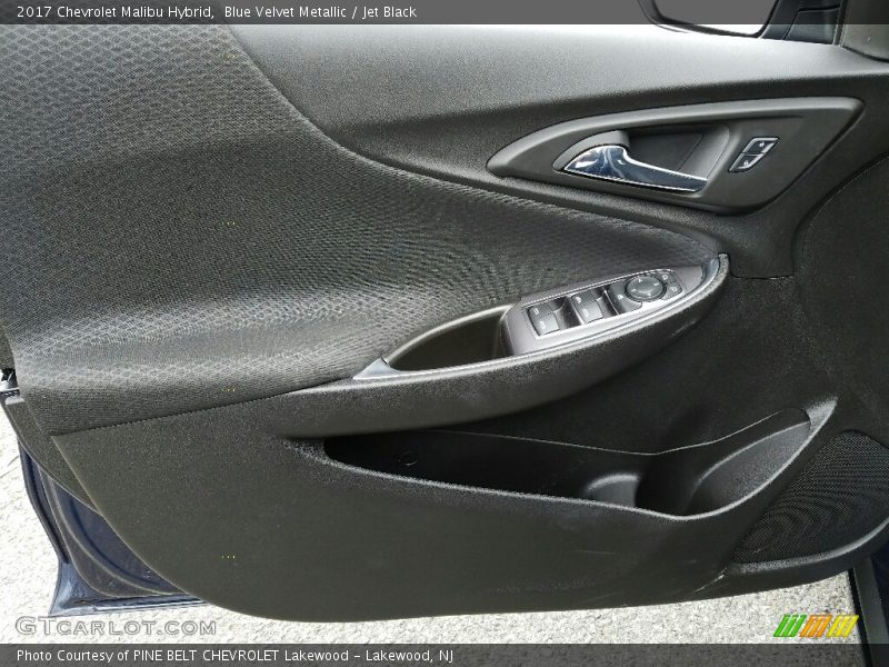 Blue Velvet Metallic / Jet Black 2017 Chevrolet Malibu Hybrid